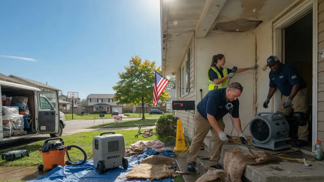 Water Damage Restoration in Anderson, IN near me